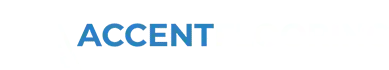 Accent Flooring logo for dark backgrounds